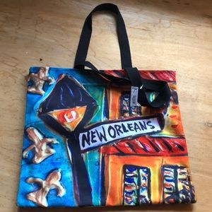 Perils Jax Frey New Orleans tote, NWT